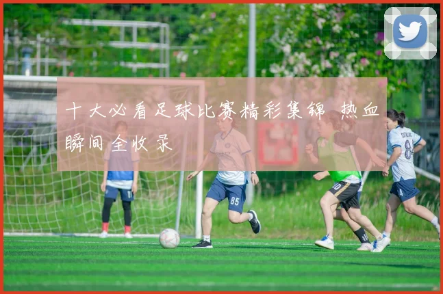 十大必看足球比赛精彩集锦 热血瞬间全收录
